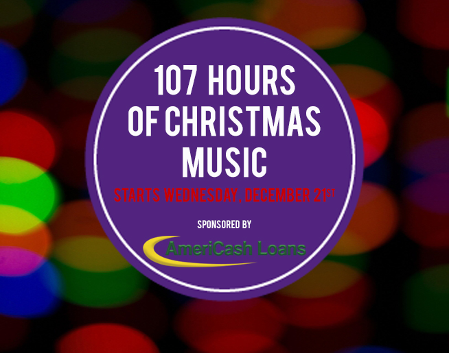 107 Hours of Christmas Music WMGLFM